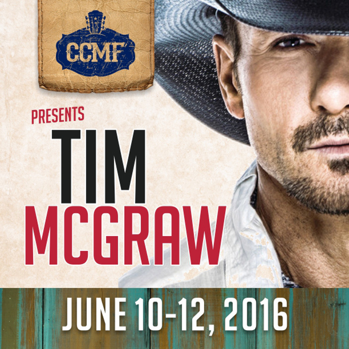 Tim McGraw at the Carolina Country Music Fest in Myrtle Beach